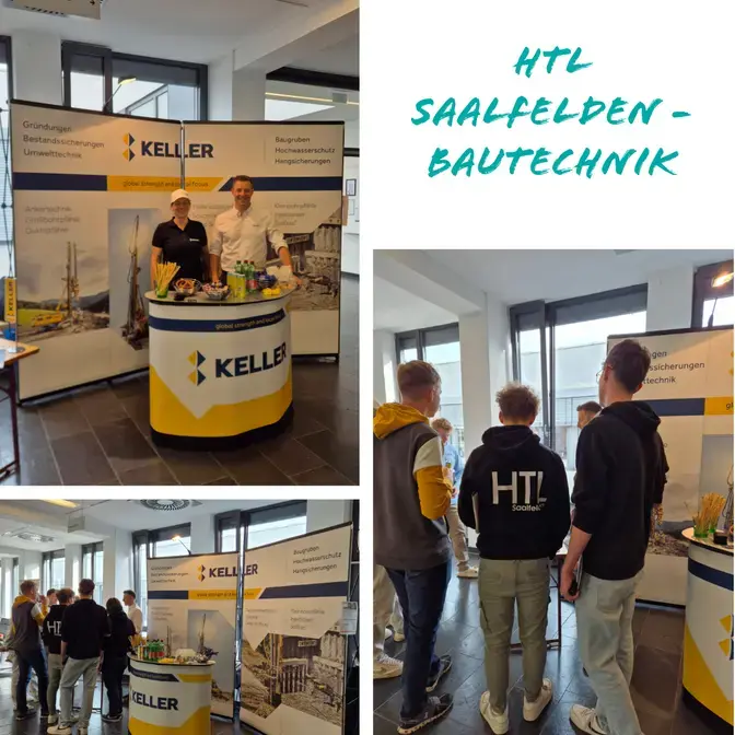 Keller bei den HTL Saalfelden Karrieretagen 2024