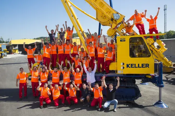 Das Lagerplatzteam Söding