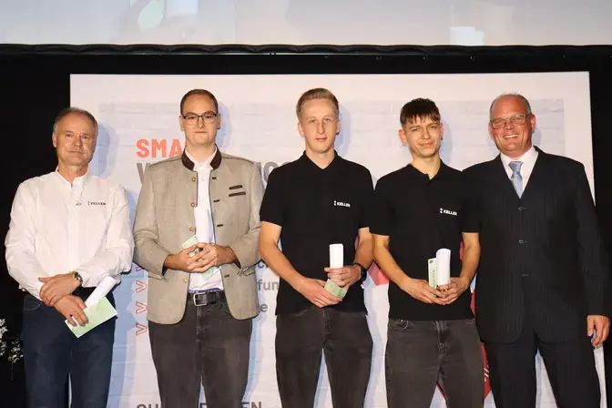 Unser Keller Grundbau Team bei der Lehrlingsgala 2025