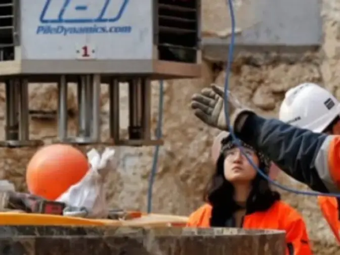 Diverse Keller employees on site