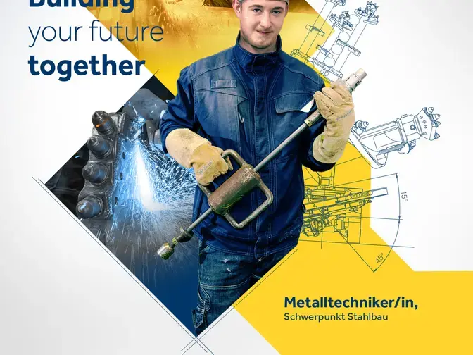 Lehre zum Metalltechniker bei Keller Grundbau