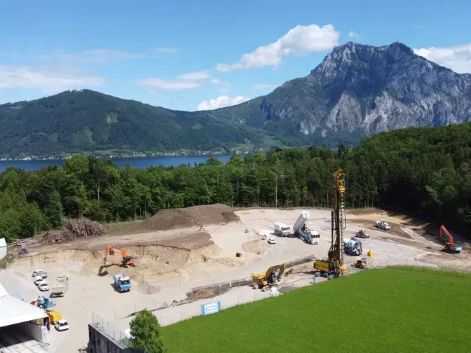 Halle Wuppermann Altmünster Keller Grundbau