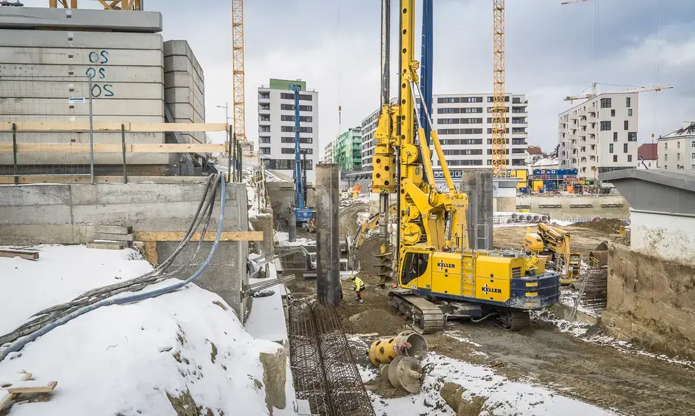 Keller - Spezialtiefbau für eine Wohnhausanlage