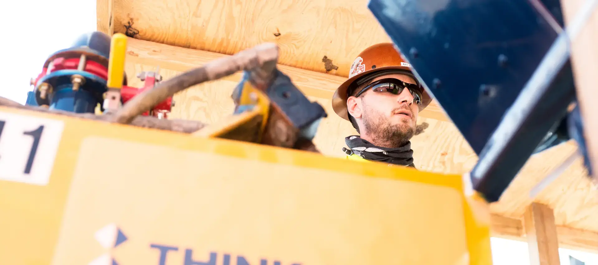 Keller Think Safe logo on site