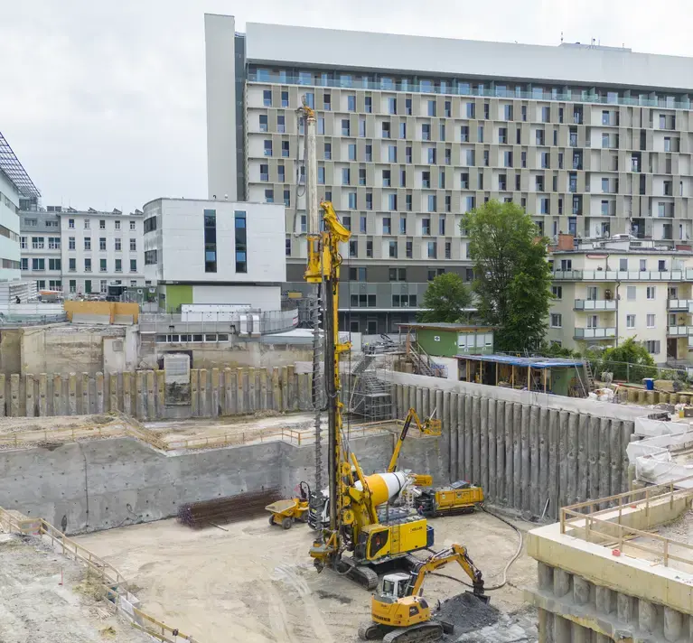 Baugrubensicherung Keller Grundbau