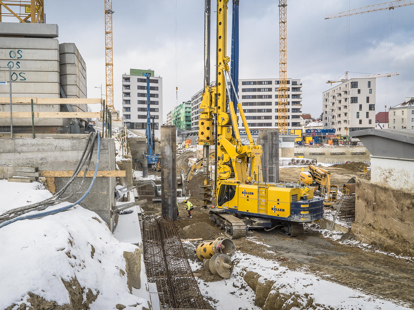 Keller - Spezialtiefbau für eine Wohnhausanlage