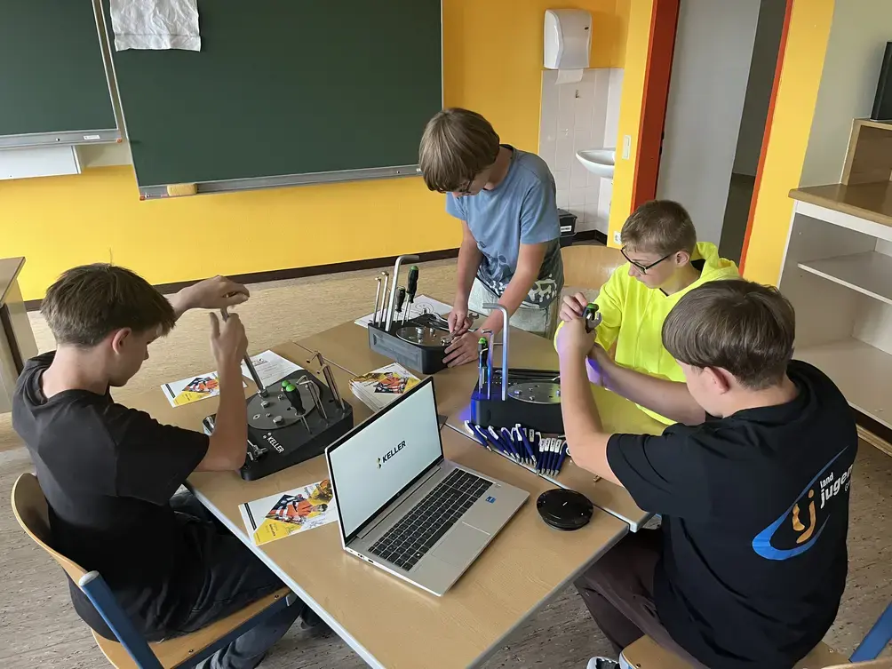Job aus der Box bei der MS Köflach