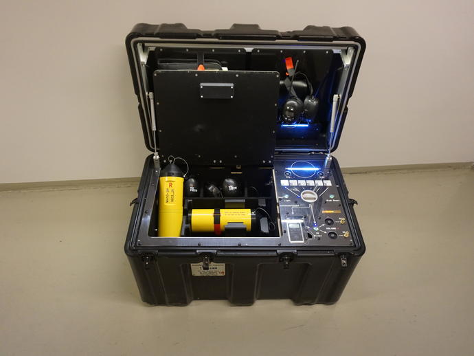 ACI Box zur Messung des Säulendurchmessers