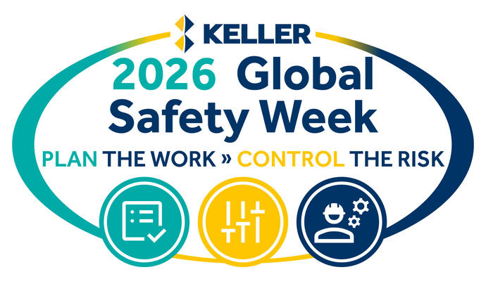 Keller's Global Safety Week. Plan the Work. Control the Risk