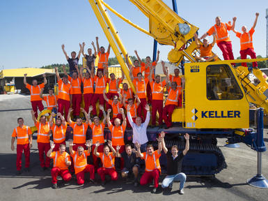 Das Lagerplatzteam Söding