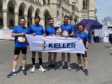 Keller Grundbau als Teil des World for Life World Run 2024