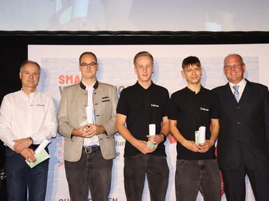 Unser Keller Grundbau Team bei der Lehrlingsgala 2025