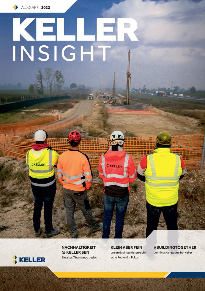 Keller Insight 2022 - unser Kundenmagazin